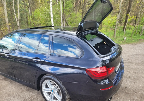 BMW Seria 5 cena 105550 przebieg: 158000, rok produkcji 2016 z Warszawa małe 379